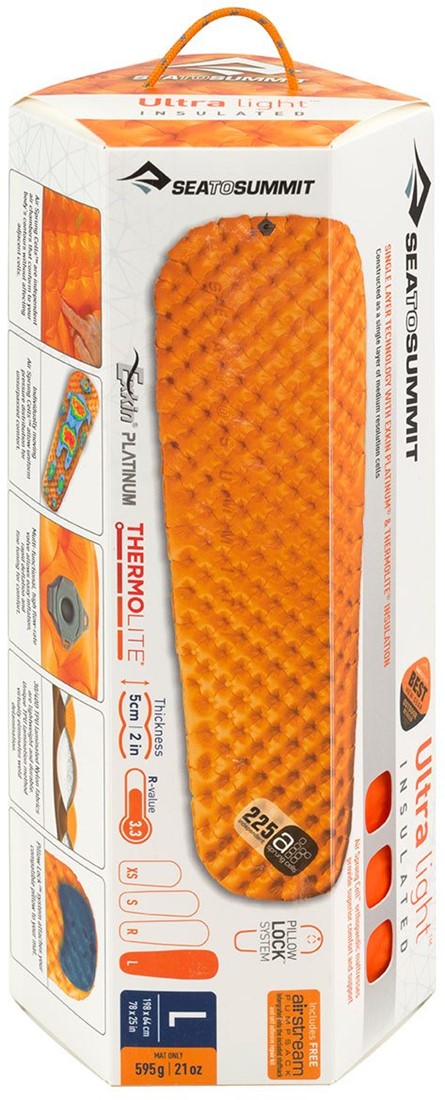 ultralight insulated sleeping mat