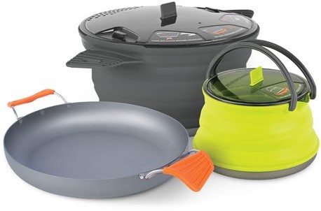 Sea To Summit X Set 32 X Pot 2 8l X Pan 8 Inch X Pot Kettle 1 3l Your Specialist In Outdoor Wintersports Fieldhockey And More