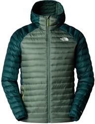 The North Face Bettaforca Lt Down Hoodie - Duck Green/Deep Nori - Men's Down Jacket