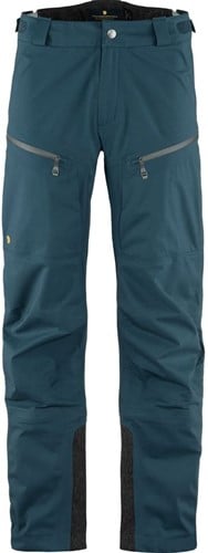 Fjällräven Bergtagen Eco-Shell Trousers M - Mountain Blue - 50