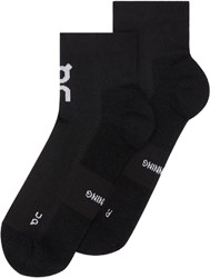 On Core Run Sock Mid - 2 Pair - Black - Running Socks