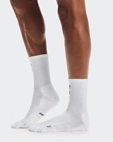 On Core Run Sock High - 2 Pair - White