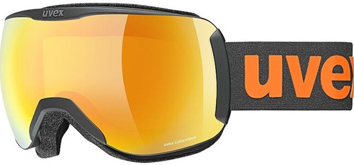 Uvex Downhill 2100 CV - Black Mat/Mirror Orange/Colorvision Yellow