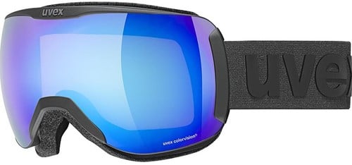 Uvex Downhill 2100 CV - Black Mat/Mirror Blue/Colorvision Green