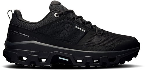 On Cloudrock Low Waterproof W - Black/Black - 40 (US 8.5)