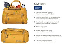 Nemo Double Haul Convertible Duffel - 55L - Chai