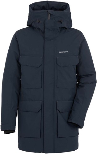 Didriksons Drew Parka M - Dark Night Blue - XL