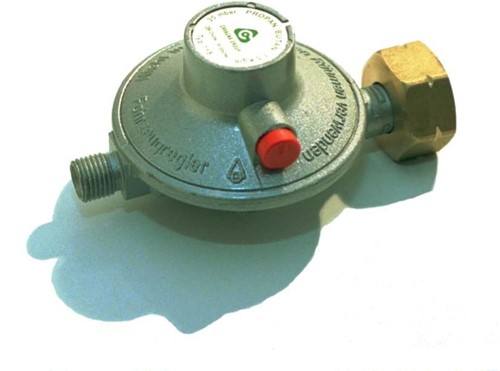 Badé Pressure regulator 50mBar Blow-off - DIN - 1/4 Left