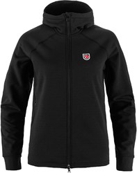 Fjällräven Expedition Fleece Hoodie - Black - Women's Fleece Vest