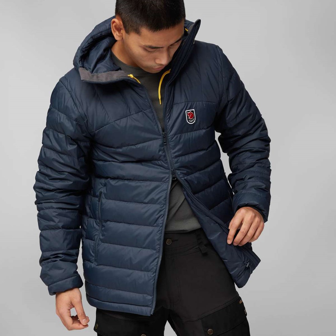 Puffer Jacket Fjallraven Expedition Pack Down Hoodie M Fjällräven