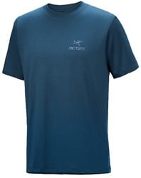 Arc'teryx Kragg SL Cotton Bird Word SS - Nightscape/Lt Night - Men's T-Shirt