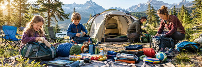 Family Camping with Kids: What to Pack Differently