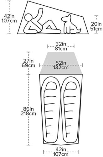 Big Agnes Fly Creek HV UL2 Bikepack - Solution Dye