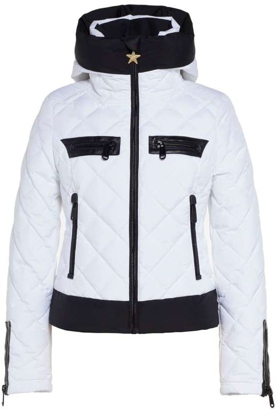 Goldbergh Cecile Ski Jacket White 38 Your specialist in outdoor wintersports fieldhockey and more