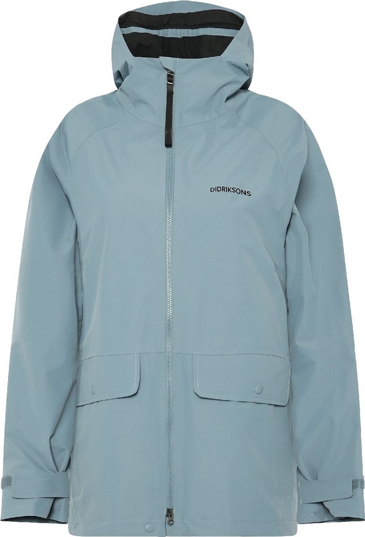 Didriksons Gila Parka W - Factory Blue - 38 Your specialist in outdoor ...