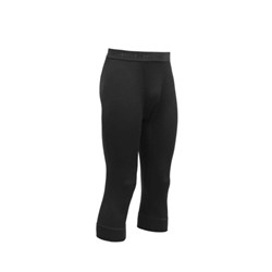 Devold Jakta Merino 200 3/4 Longs - Black - Men's Thermo Pants