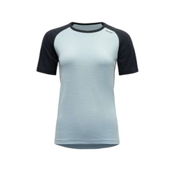 Devold Jakta Merino 200 T-Shirt - Cameo/Ink - Women's Thermo Shirt