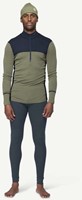 Devold Lauparen Merino 190 Zip Neck M - Ink/Lichen/Black