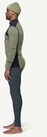 Devold Lauparen Merino 190 Zip Neck M - Ink/Lichen/Black