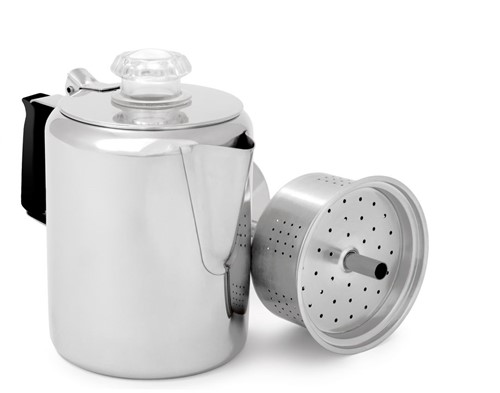 GSI Outdoors Glacier Stainless Percolator - 3 Cup