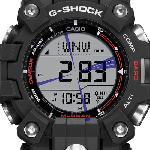 Casio GW-9500-1ER G-Shock Mudman Black/Red-3