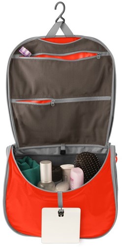 Sea To Summit Ultra-Sil Hanging Toiletry Bag - Spicy Orange - L