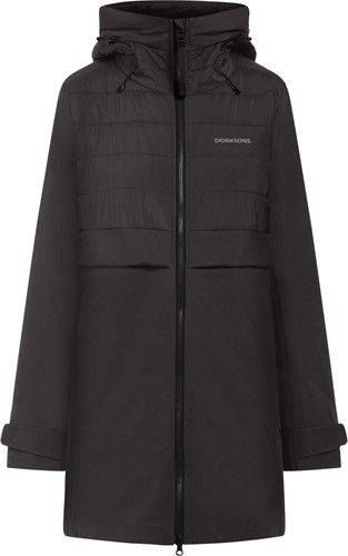 Didriksons Hella Parka W - Black - 40