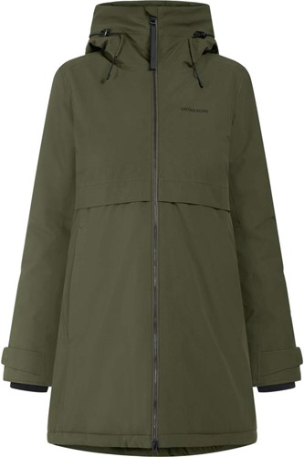 Didriksons Helle Parka W - Deep Green - 36