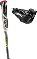 Leki Spin Shark SL - Silver Gray/Dark Anthracite/Lime - 100-130 cm