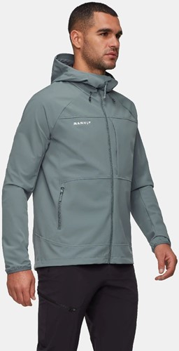 Mammut Ultimate Comfort SO Hooded Jacket M - Strata
