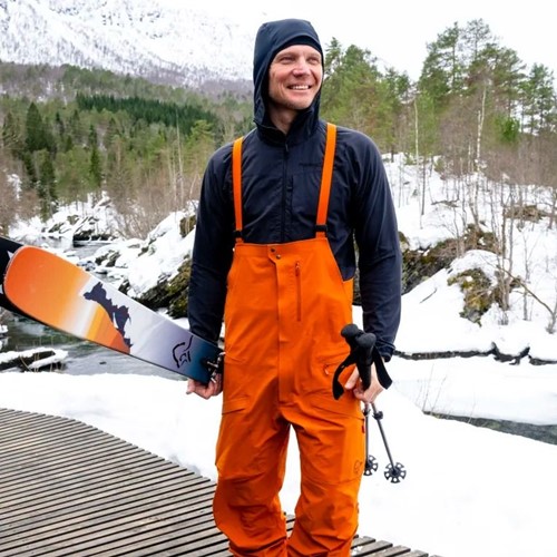Norrøna Møre Flex1 Bibs M's - Caviar Black