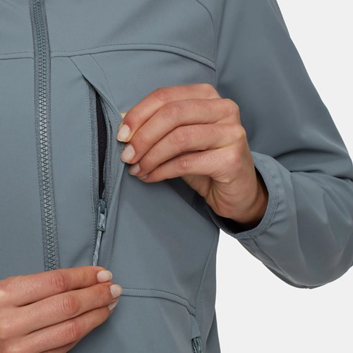 Mammut Ultimate Comfort SO Hooded Jacket W - Strata