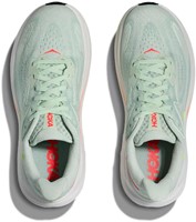 Hoka W Clifton 10 - Sea Glass/Neon Flame