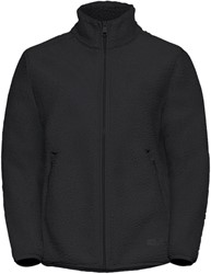 Jack Wolfskin High Curl Jacket - Black - Women's Fleece Jacket