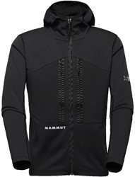 Mammut Eiger Nordwand Advanced ML Hooded Jacket - Black - Men's Fleece Jacket