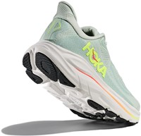 Hoka W Clifton 10 - Sea Glass/Neon Flame