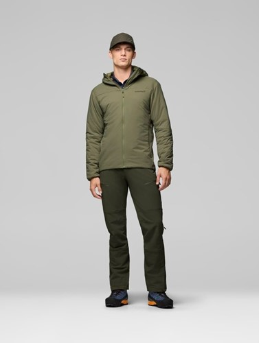 Norrøna Femund Thermo 60 Zip Hood M's - Olive Night