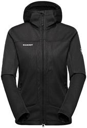 Mammut Ultimate VIII SO Hooded Jacket - Black - Women's Softshell Jacket
