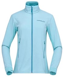 Norrøna Falketind Warm2 Jacket - Aqua Haze - Women's Fleece Jacket