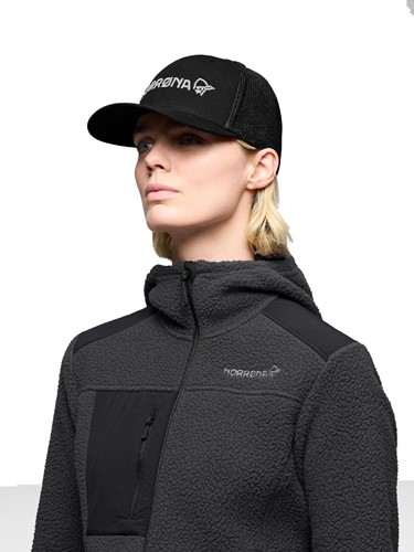 Norrøna /29 Flexfit 3D Cap - Caviar Black - L-XL