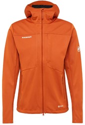 Mammut Ultimate VIII SO Hooded Jacket - Autumn Larice - Men's Softshell Jacket