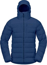 Norrøna Femund Down 700 Zip Hood - Indigo Night - Men's Down Jacket