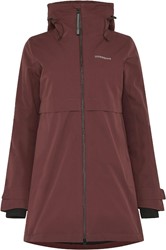 Didriksons Helle Parka - Old rust - Women's Parka