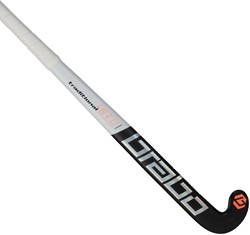 Brabo IT Traditional Carbon 80 LB - Black/Orange - Senior Hockey Stick