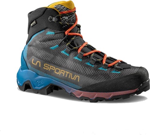 La Sportiva Aequilibrium Hike GTX - Carbon/Tropic Blue