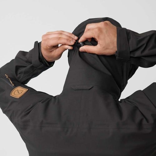 Fjallraven Keb Eco Shell Jacket M Black L Your specialist in outdoor wintersports fieldhockey and more