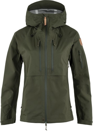 Fjällräven Keb Eco-Shell Jacket W - Deep Forest - XL