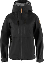 Fjällräven Keb GTX Jacket - Black - Women's Hardshell Jacket