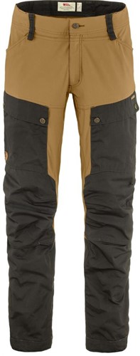 Fjällräven Keb Trousers M - Long - Dark Grey/Buckwheat Brown - 52