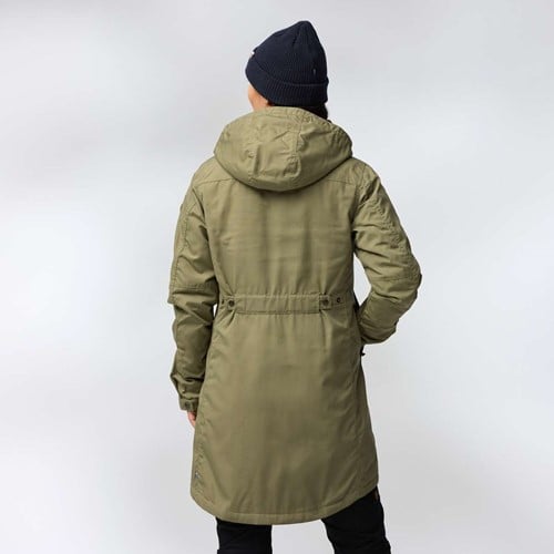 Fjallraven Kiruna Padded Parka W Green XS Your specialist in outdoor wintersports fieldhockey and more